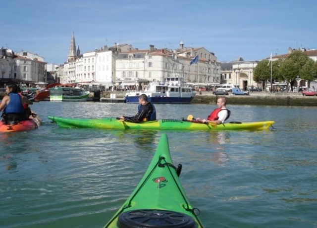  Kayak de mar en La Rochelle 